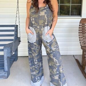 Blakeley Ricki Camo Jumpsuit NWT sz 2X